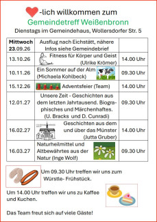 Gemeindetreff-Programm
